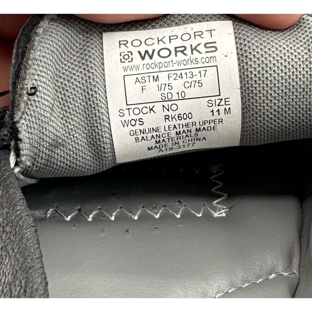Rockport Works Top Shore Penny Loafer (Women) Black Size 11M Steel toe - Picture 14 of 14